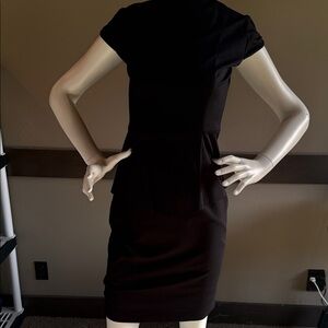 Elie Tahari Elegant Black peplum Dress